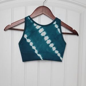 Avia Teal Compression Sports Bra